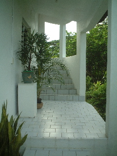 Come on up the stairs