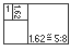 the golden section is approximately 1.62 or 8/5, and is echoed in natures ratios